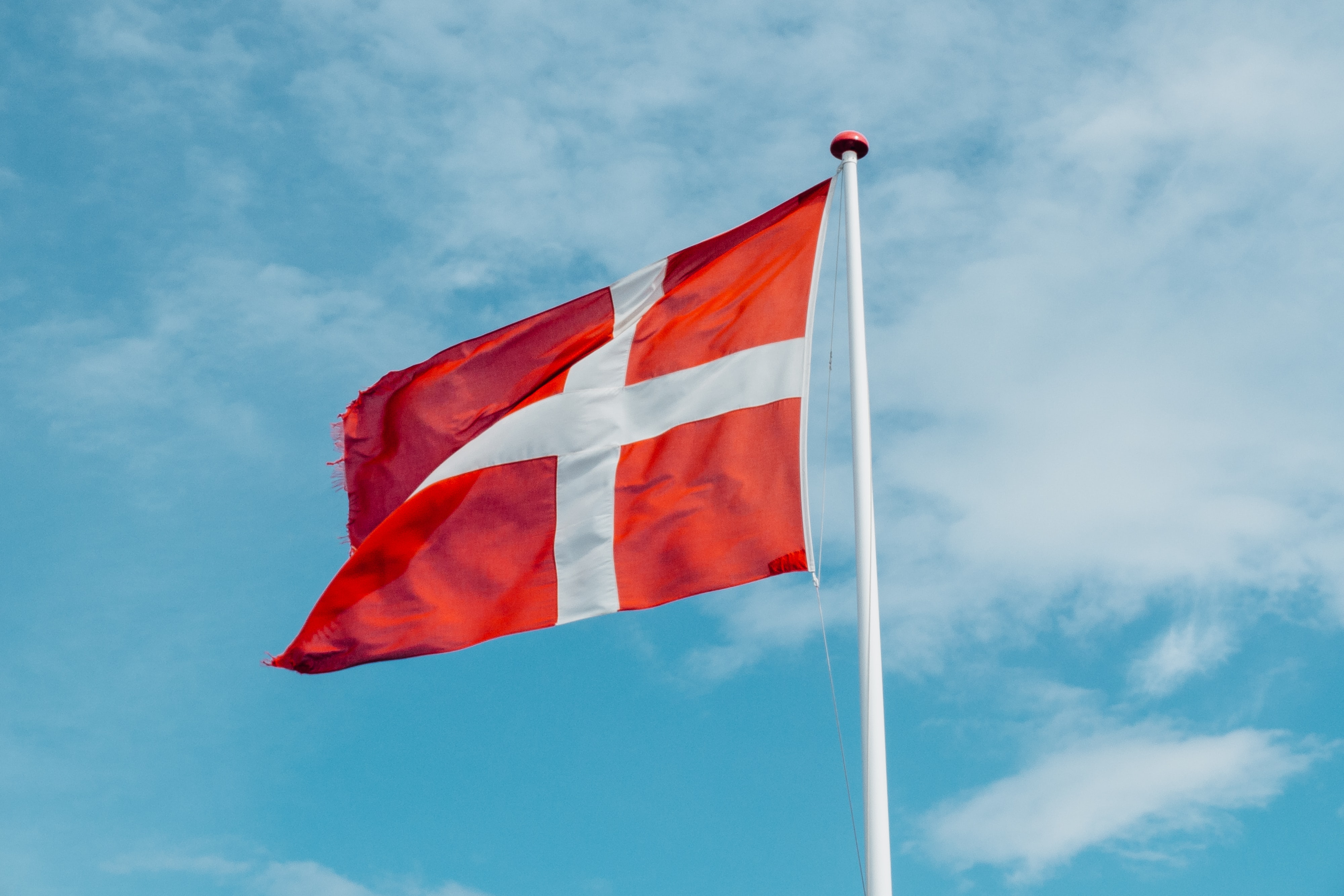 dänische Flagge dänische Flagge