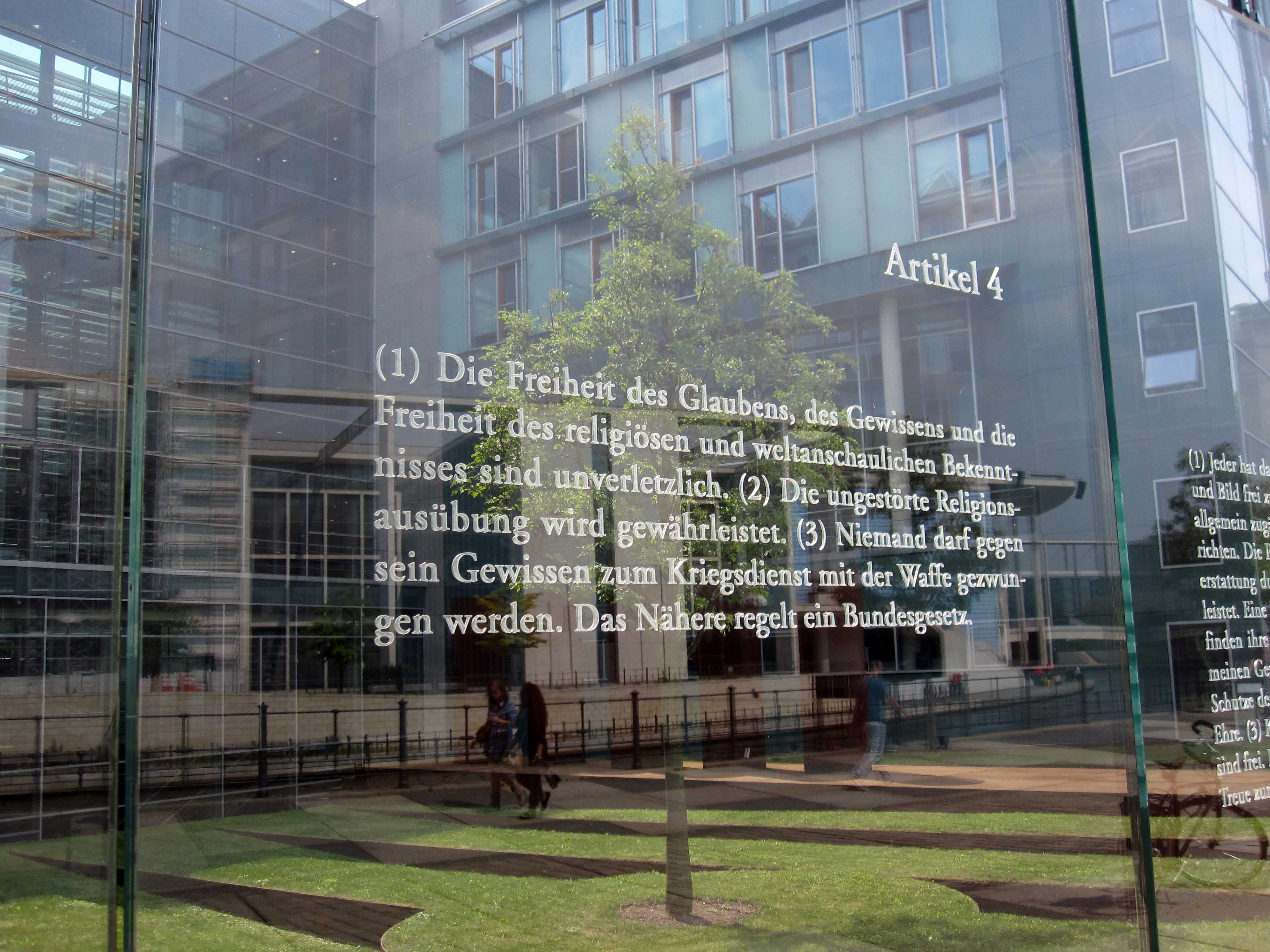 Artikel 4 des Grundgesetzes Artikel 4 des Grundgesetzes