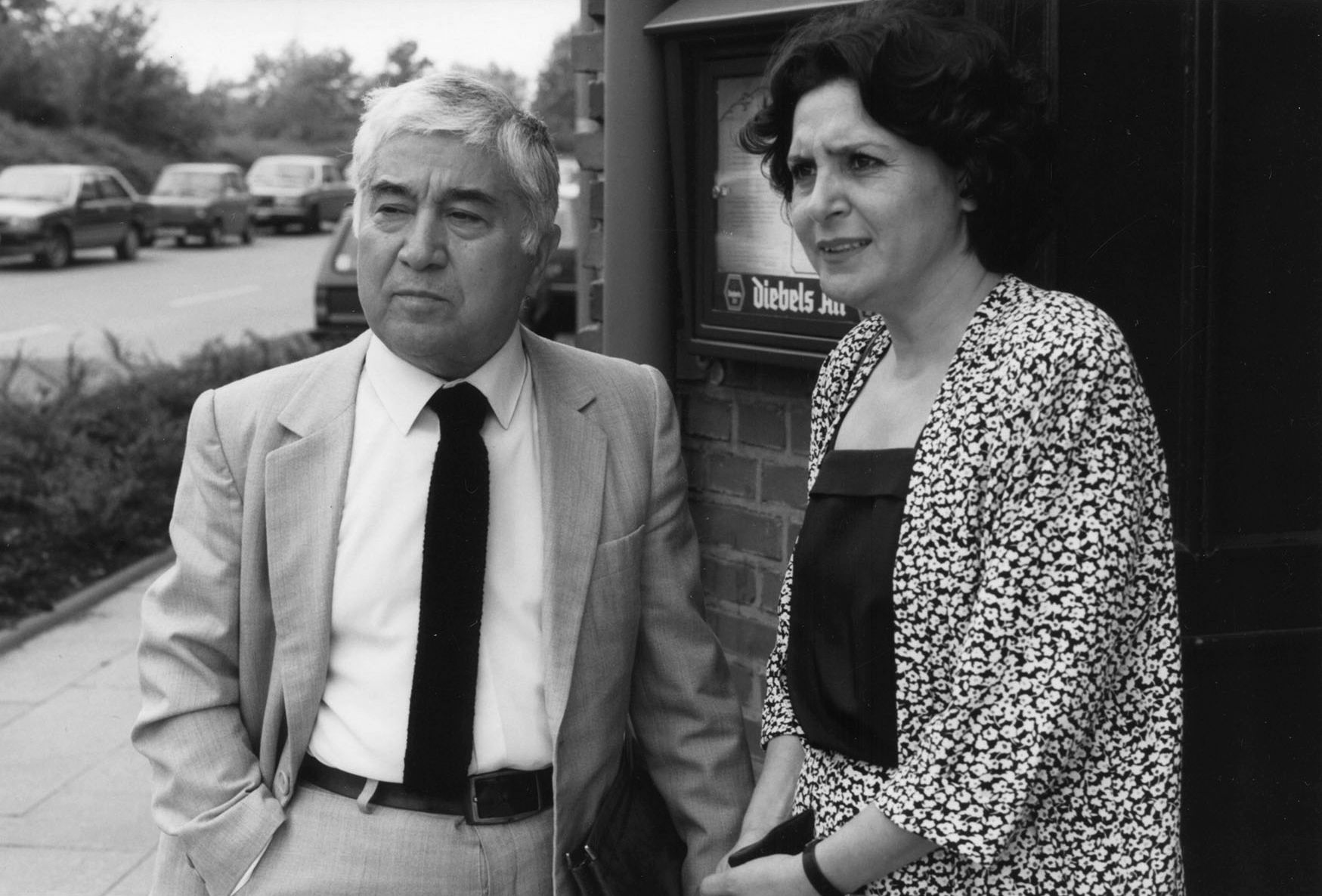 Aziz Nesin und Saliha Scheinhardt Aziz Nesin und Saliha Scheinhardt