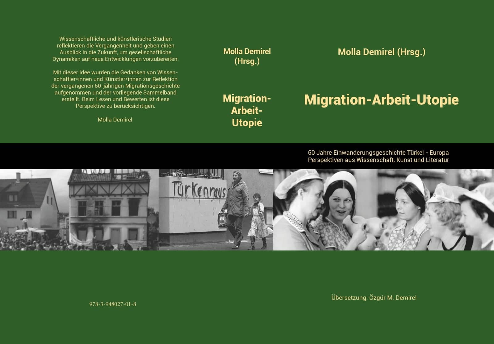 Buchcover "Migration - Arbeit - Utopie" Buchcover "Migration - Arbeit - Utopie"