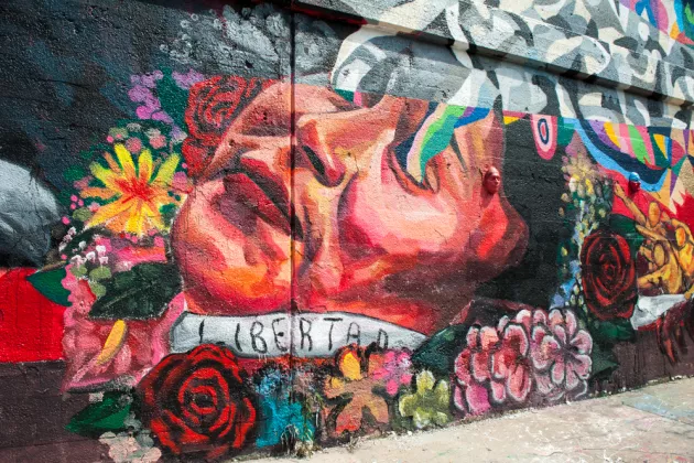 Colourful graffiti, Libertad