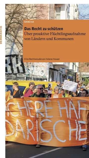 Titelbild "Das Recht zu schützen"