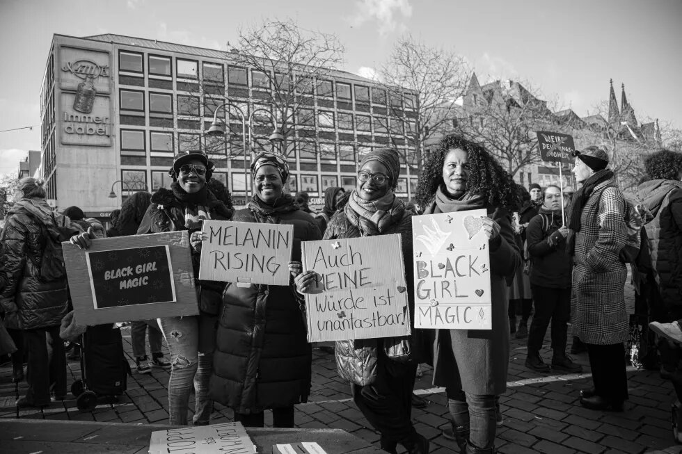 N-Wort Stoppen Demonstration