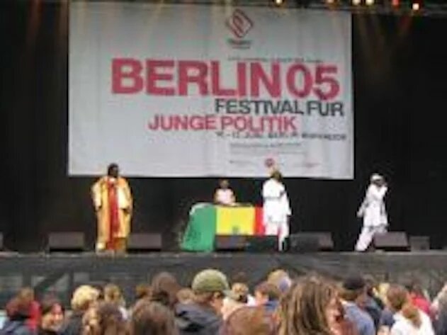 Daara J auf der Bühne beim Berlin festival 2005