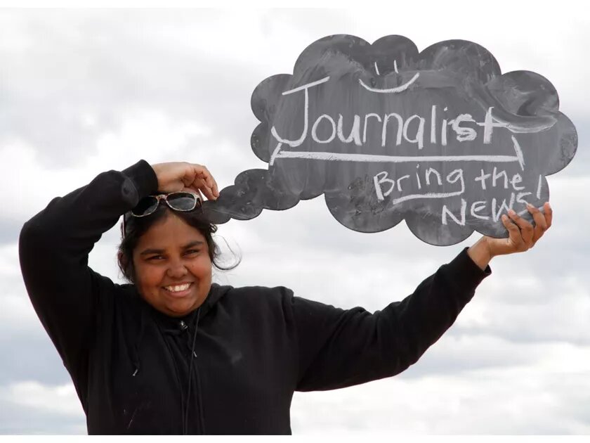 Journalistin Journalistin