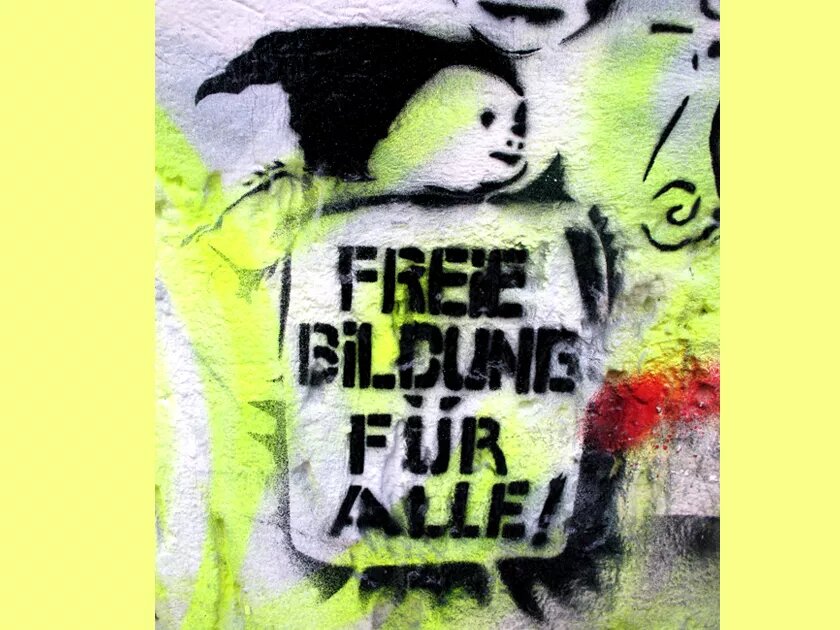 Graffiti Freie Bildung für alle