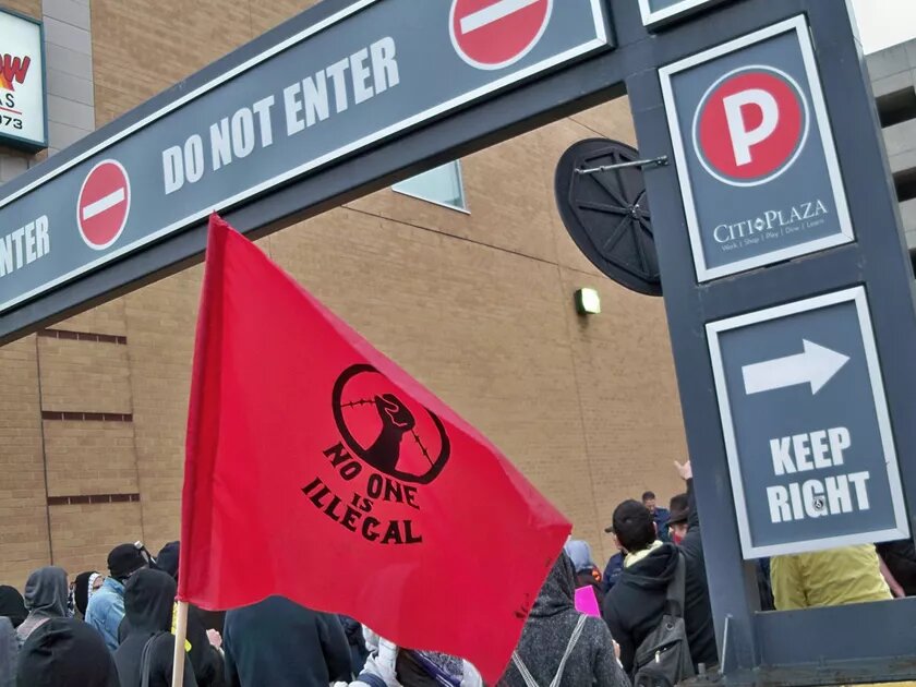 Demonstration against racism in Ontario (2012)