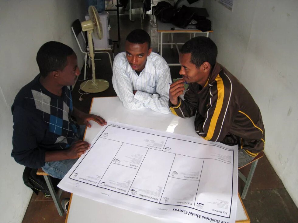 Innovations- und Projektraum an der Universität von Addis Ababa