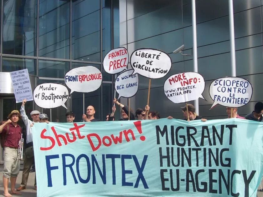 Anti-Frontex DemonstrantInnen