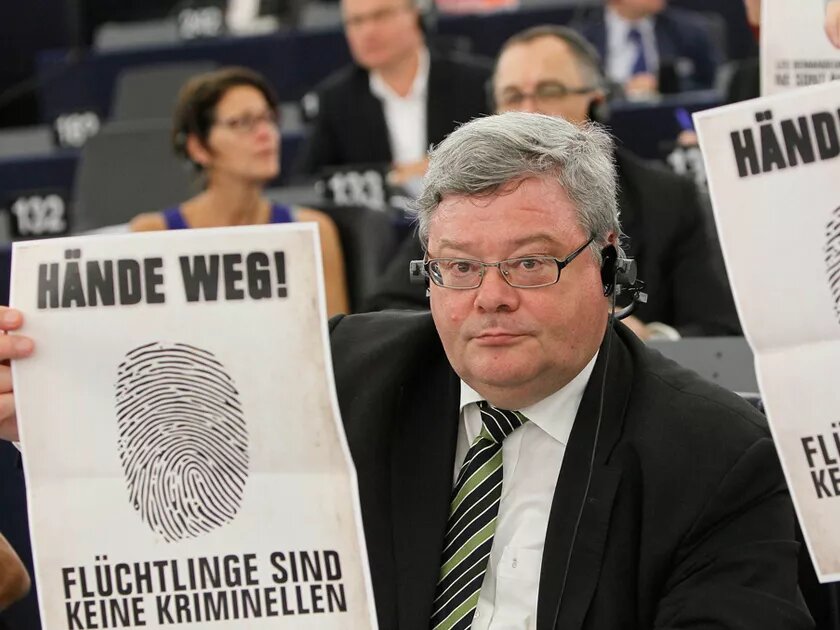 Plakat "Hände weg" Plakat "Hände weg"