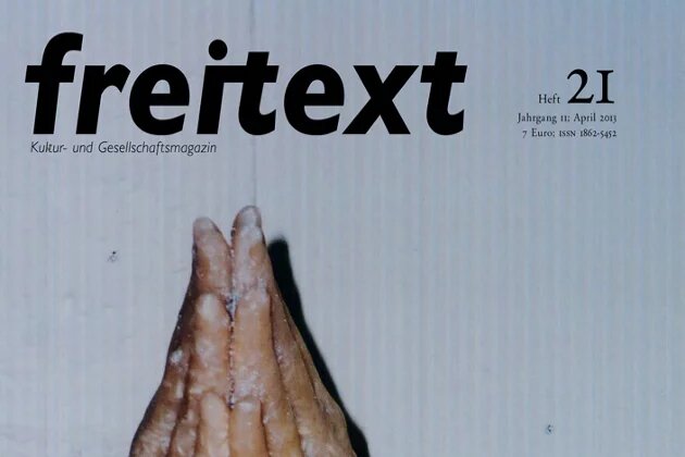 freitext Nr. 21: „auftauchen – Empowering Asian Germany“, April 2013, Coverausschnitt