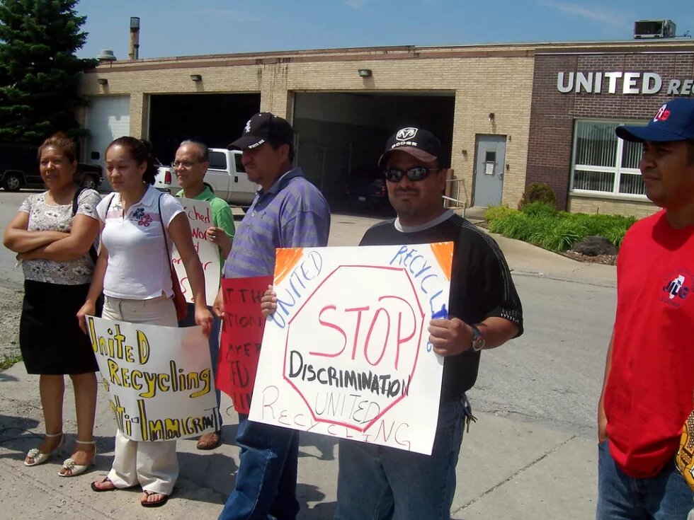 Fired Workers Protest Fired Workers Protest