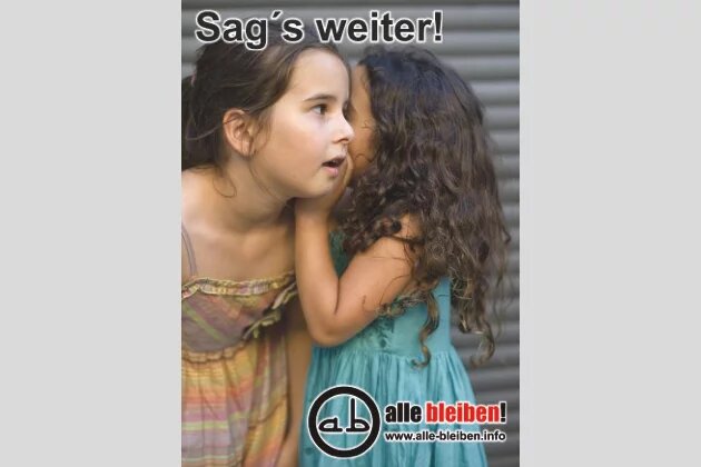 Kampagne "alle bleiben!" Kampagne "alle bleiben!"