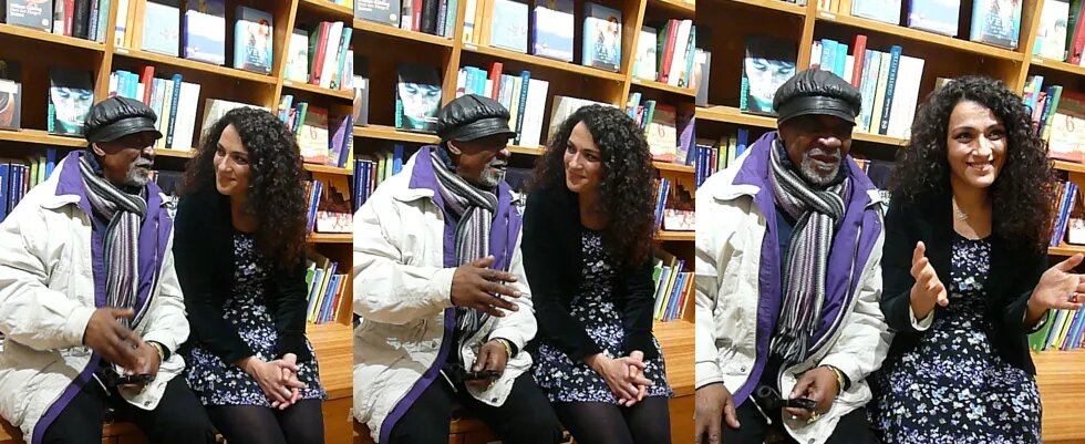 Safiye Can mit Muepu Muamba Safiye Can mit Muepu Muamba