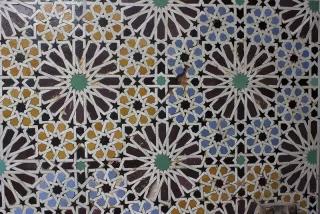 Saadian Tombs Ornaments, Marrakesh