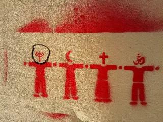 Religion Stencil (2010, Graz)