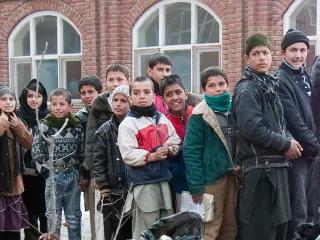 Afghanische Flüchtlingskinder