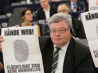 Plakat "Hände weg" Plakat "Hände weg"
