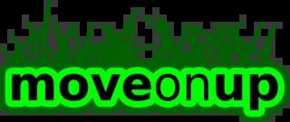 Logo "Move on Up" Logo "Move on Up"