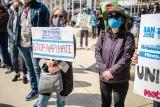 Stop AAPI Hate protest Stop AAPI Hate protest