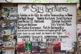 Say Their Names Hanau Graffiti #SayTheirNames Graffiti