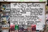 #SayTheirNames Graffiti