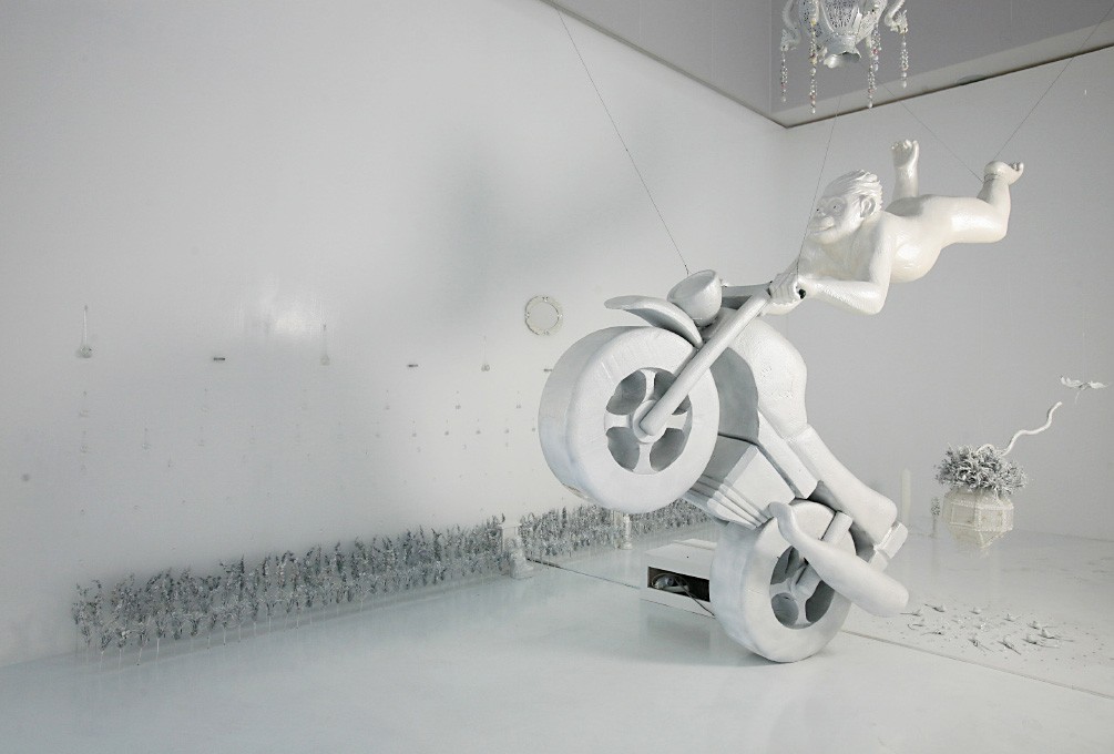 The installation series of Untitled (Wishes, Lies and Dreams >> Tomorrow Is Another Day...), 2007