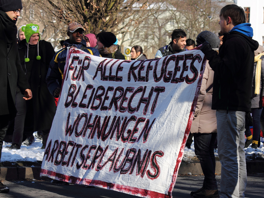 Demonstrations-Plakat Demonstrations-Plakat