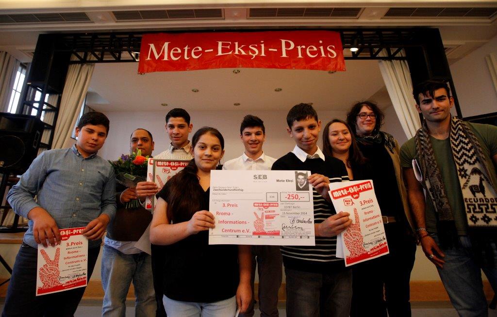 Mete-Eksi-Preisverleihung 2014 - 3. Preis - Rroma-Informations-Centrum e.V. Mete-Eksi-Preisverleihung 2014 - 3. Preis - Rroma-Informations-Centrum e.V.